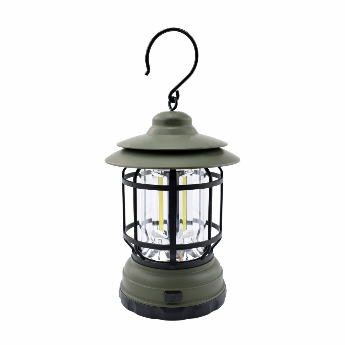 Illuminate Your Adventures with the Rechargeable Retro Revolving Camping Lantern